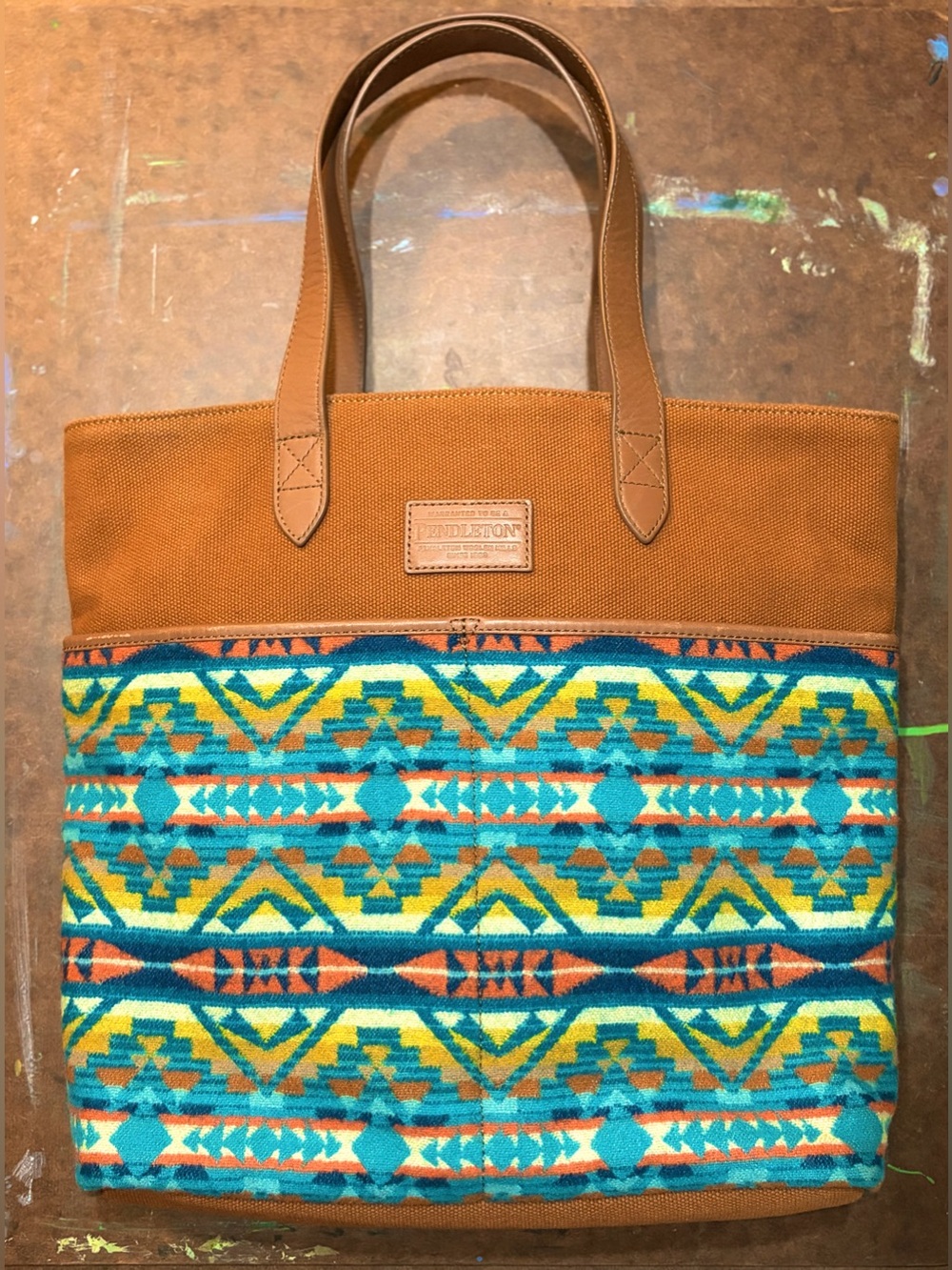 Pendleton- Women's Wool Alto Mesa Market Tote